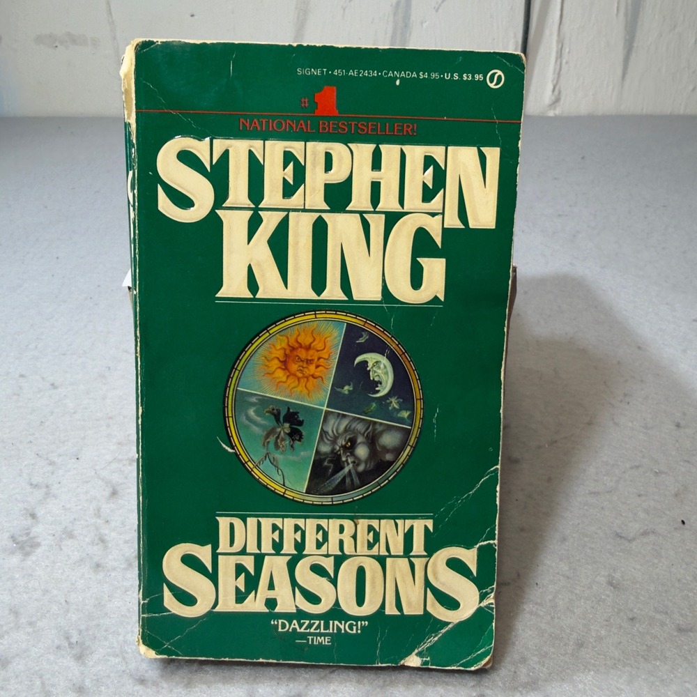 Stephen King Different Seasons Paperback August 1983 First Signet Edition